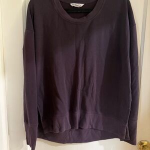 Athleta Women's Dark Purple Crew Neck Sweater